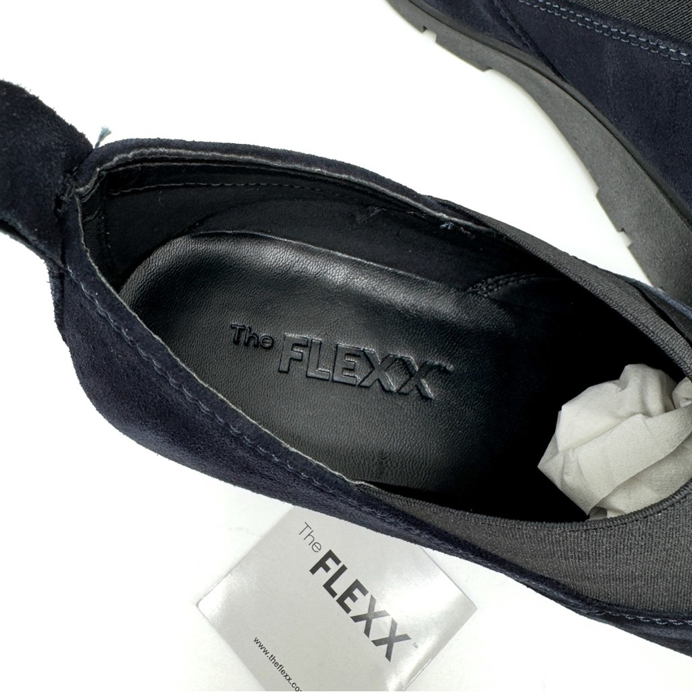 THE FLEXX Women's Dark Blue and Black Wedges Size 9 - Picture 5 of 10